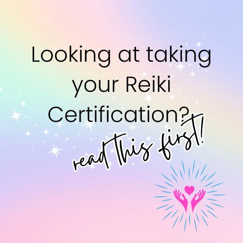 Reiki Certification and what you should know first