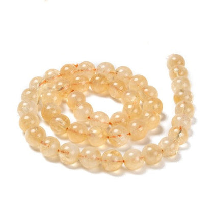 Citrine Gemstone Beads - All Sizes - Witches Ink LTD - O/A Crystals and Sun Signs