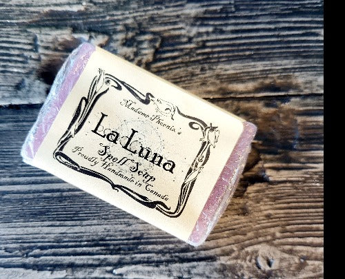 LaLuna Moon Spell Bar Soap - Witches Ink LTD - O/A Crystals and Sun Signs