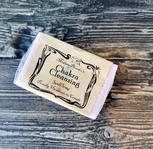 Chakra Cleansing Bar Soap - Witches Ink LTD - O/A Crystals and Sun Signs