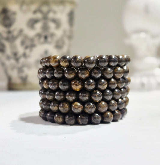 Bronzite Gemstone Bracelet | The Stone of Confidence