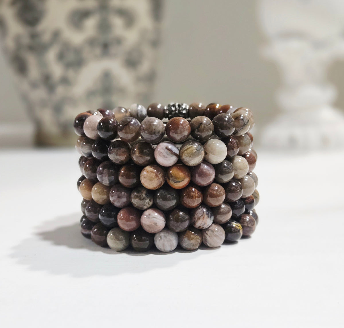 Petrified Wood Bracelet | The Stone of Stability - Crystals and Sun Signs Co