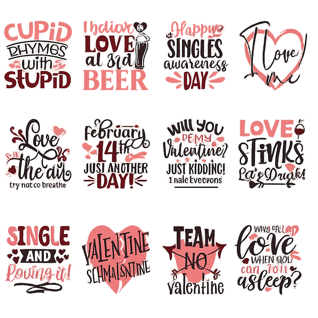 Valentine Hearts Heat Transfers
