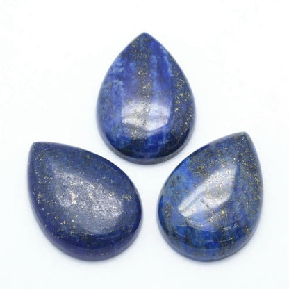 Lapis Lazuli Cabochon Tear Drop Shape - Witches Ink LTD - O/A Crystals and Sun Signs