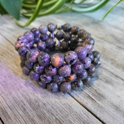 Yooperlite Gemstone Healing Bracelet - Witches Ink LTD - O/A Crystals and Sun Signs