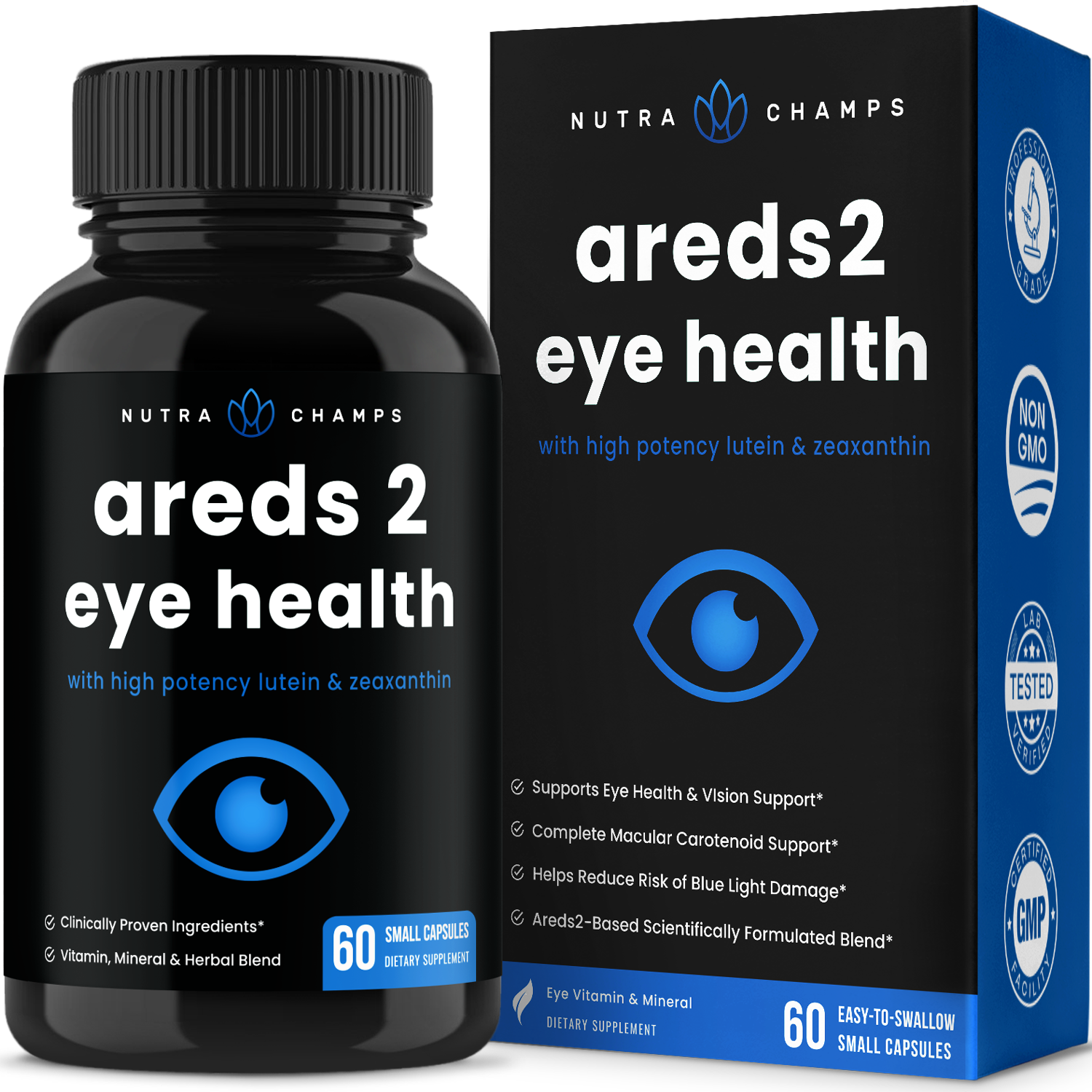 Areds 2 Eye Health Supplement - Crystals and Sun Signs