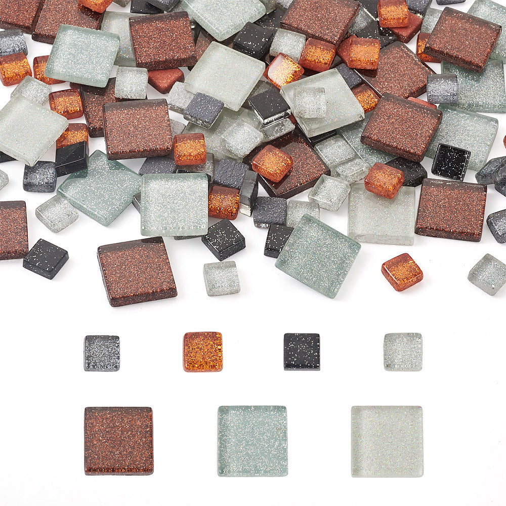 Mosaic Glass Dark Sunset 272pcs | Alberta Bead Store