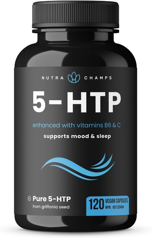 NutraChamps - 5 HTP Supplement - Witches Ink LTD - O/A Crystals and Sun Signs