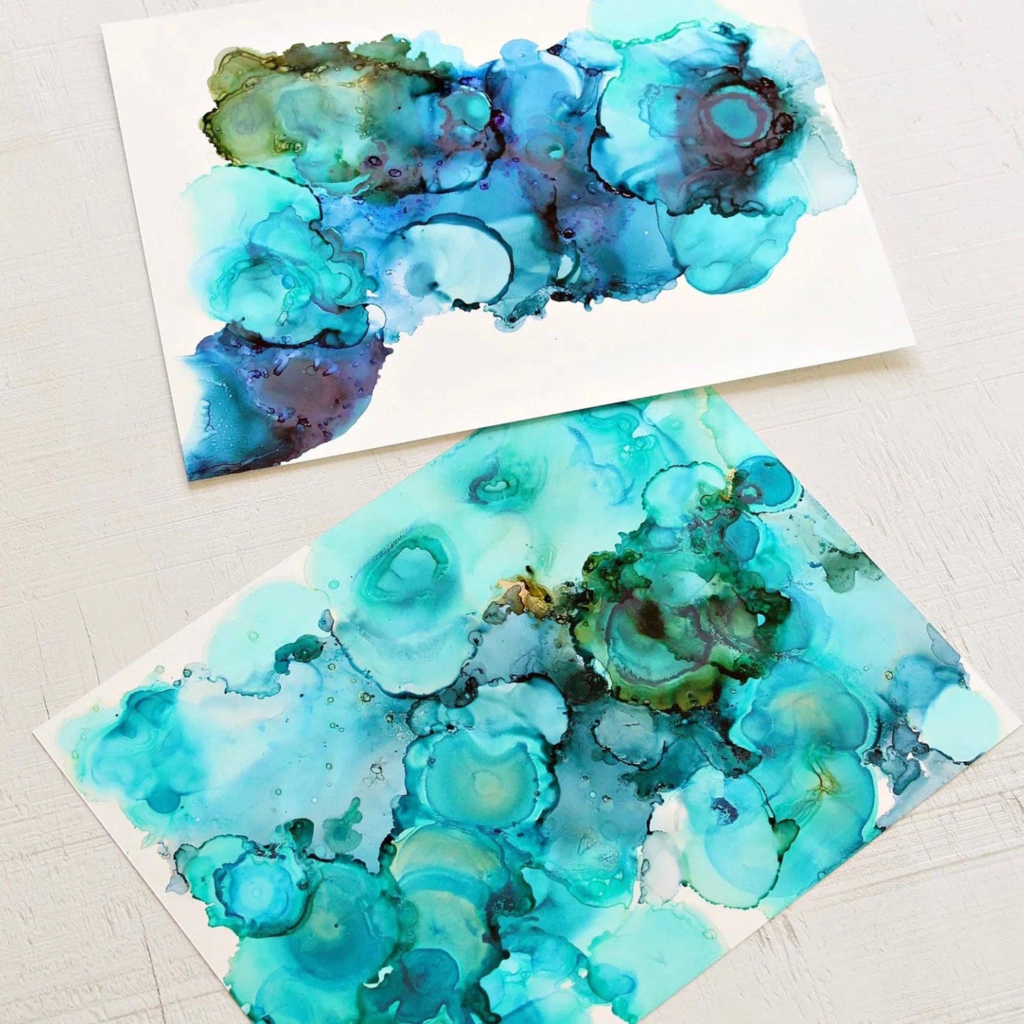 Alcohol Ink - Brilliant Blues Hues