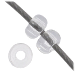 Czech Seed Bead 11/0 Vial Transparent Crystal - Alberta Bead Store