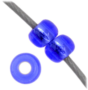 Czech Seed Bead 11/0 Vial S/L Dark Blue - Alberta Bead Store