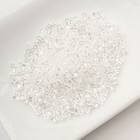 Cylin Bead 11/0 Crystal Luster