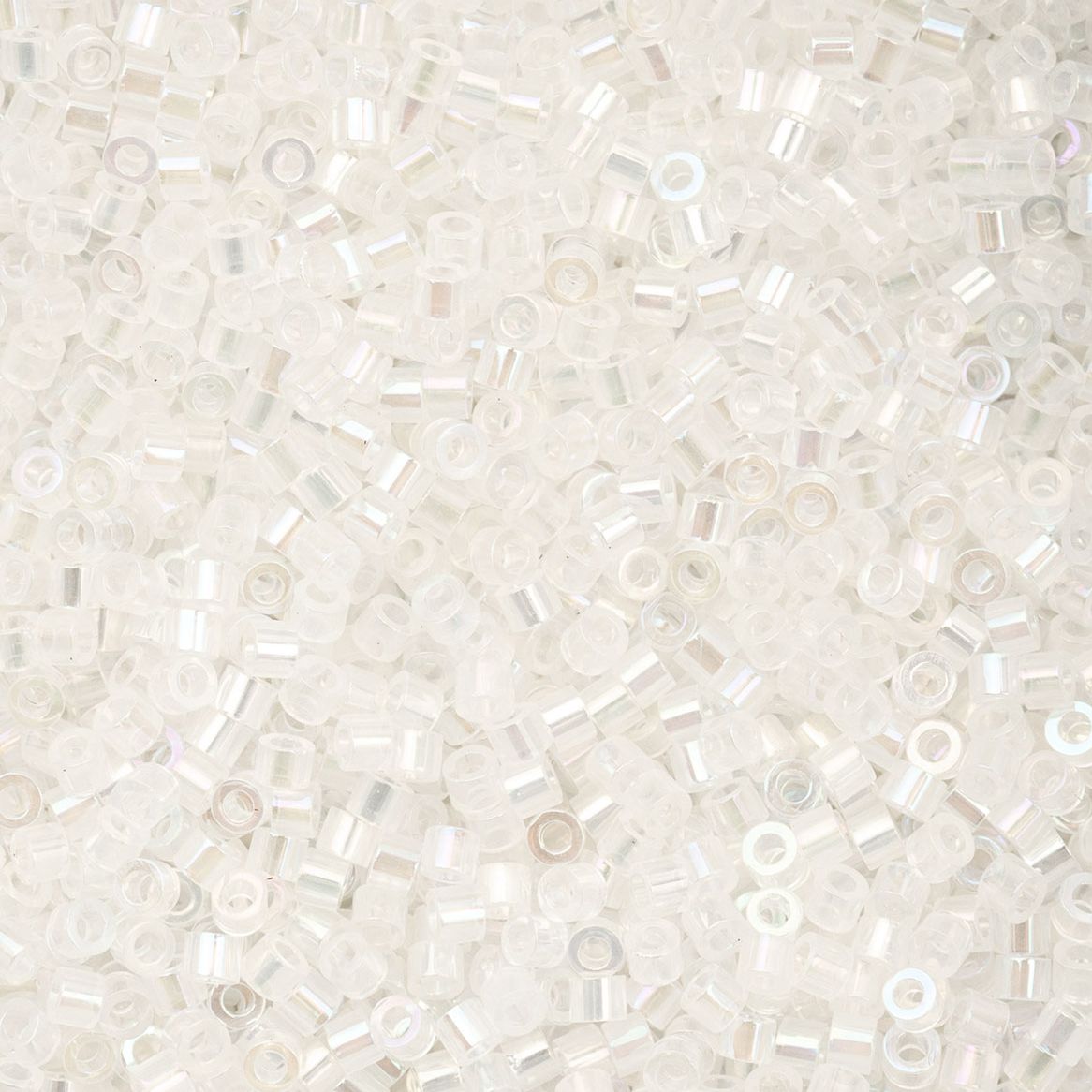 Cylin Bead 11/0 White Opal AB