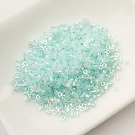 Cylin Bead 11/0 Light Crystal Aqua Ceylon