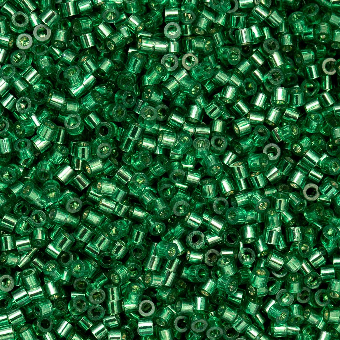Cylin Bead 11/0 Emerald S/L