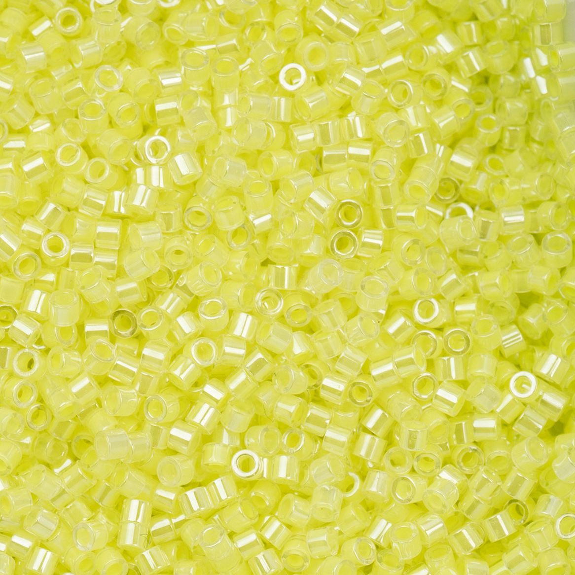 Cylin Bead 11/0 Limeade Yellow Neon Color