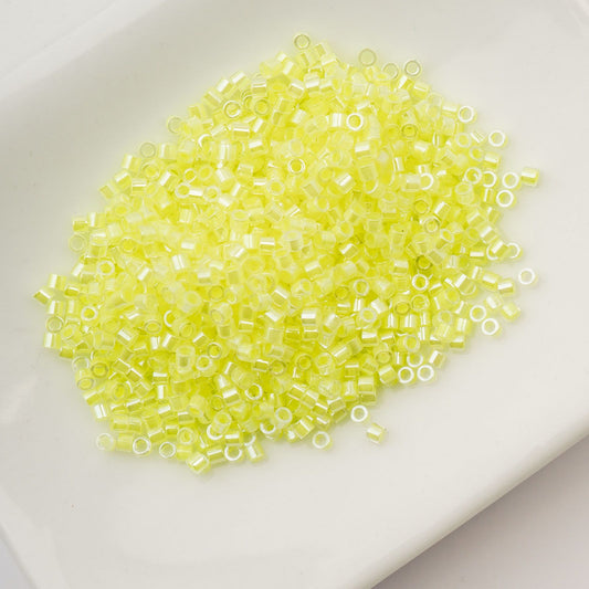 Cylin Bead 11/0 Limeade Yellow Neon Color