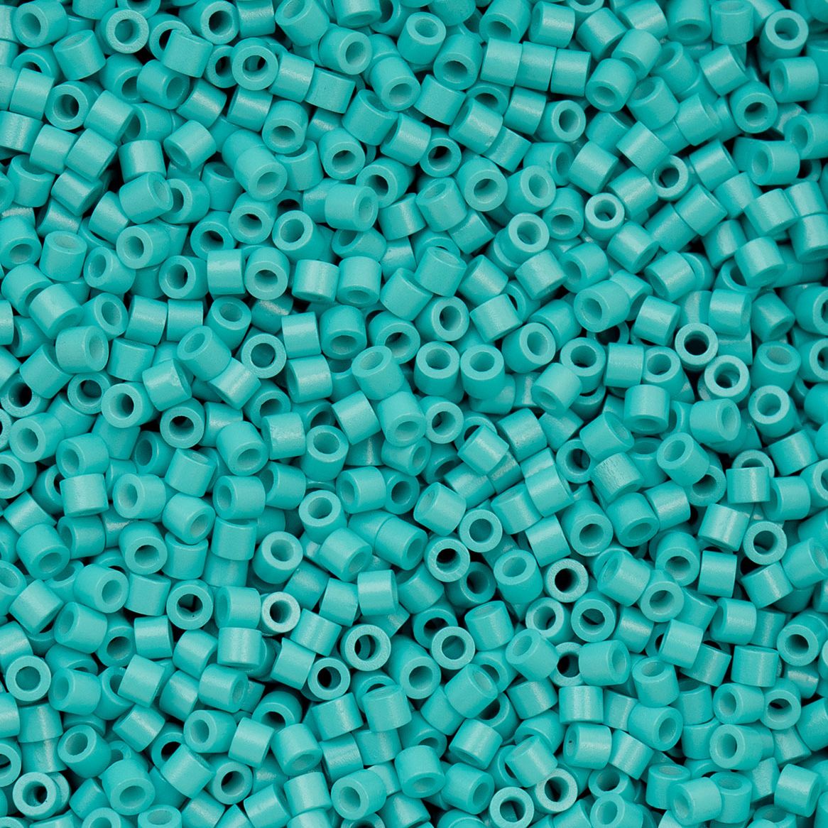 Cylin Bead 11/0 Opaque Turquoise Blue
