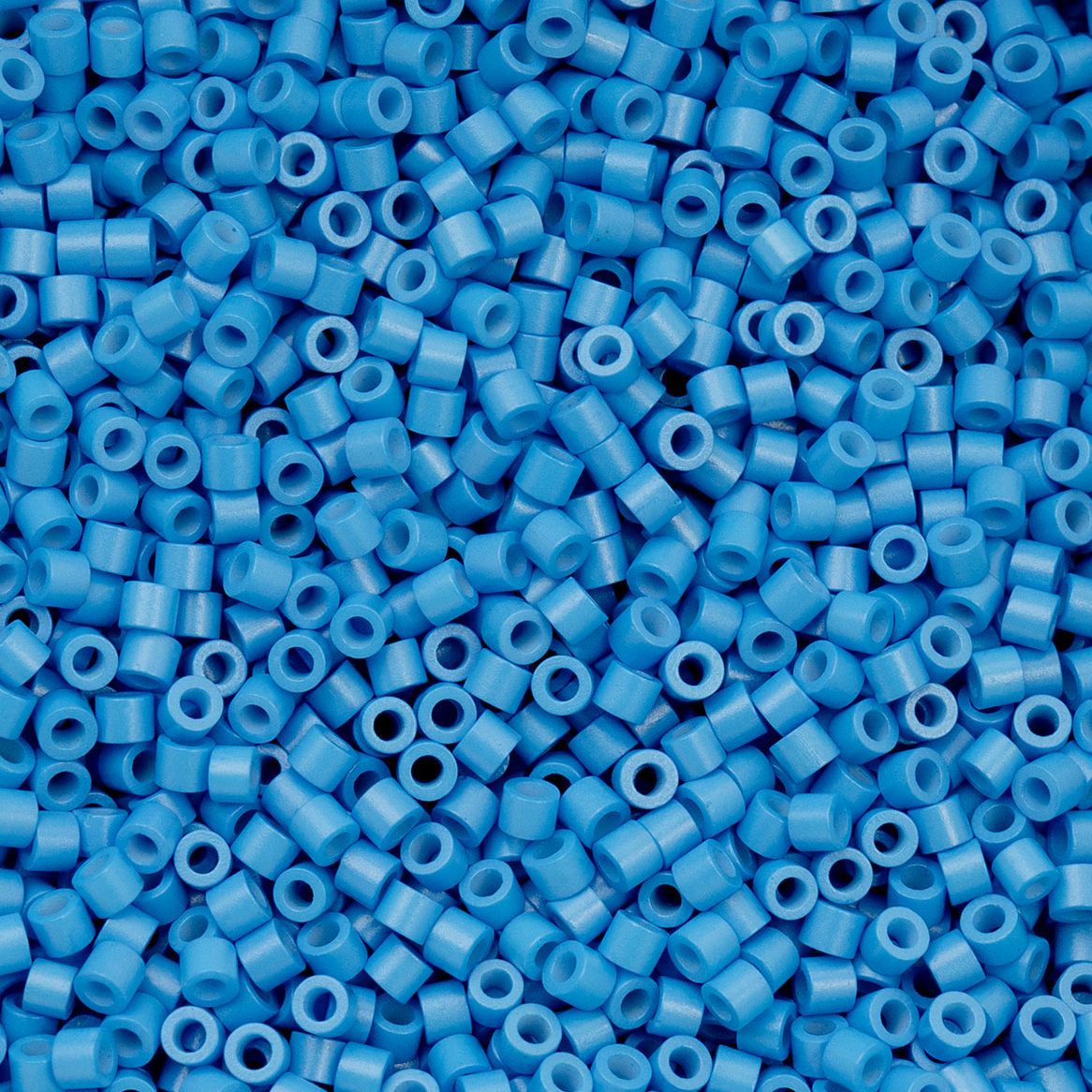 Cylin Bead 11/0 Opaque Blue Cerulean