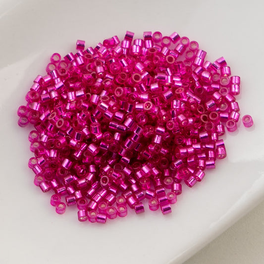 Cylin Bead 11/0 Fuschia S/L - Alberta Bead Store