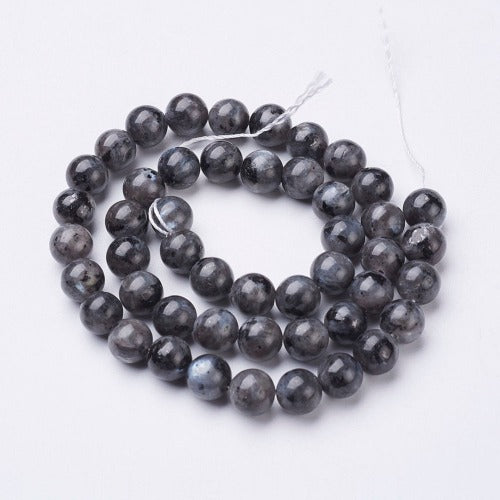 Larvikite Gemstone Beads | Alberta Bead Store