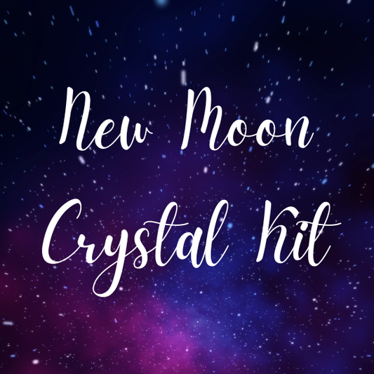 New Moon Gemstone Kit - Crystals and Sun Signs