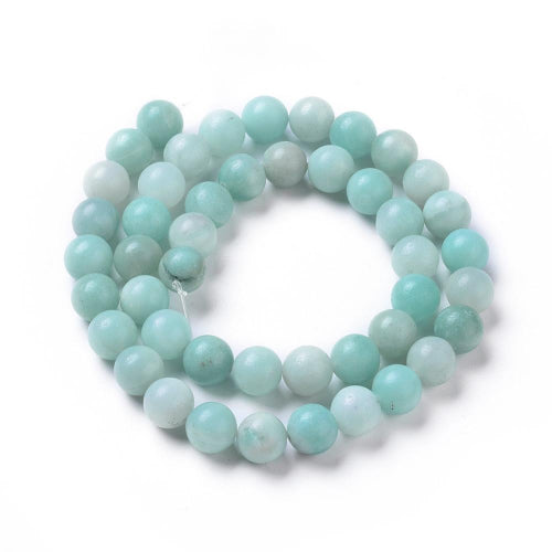Amazonite B Grade Gemstone Beads | Alberta Bead Store