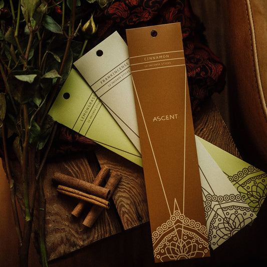 Ascent Frankincense Incense 12pc - Crystals and Sun Signs