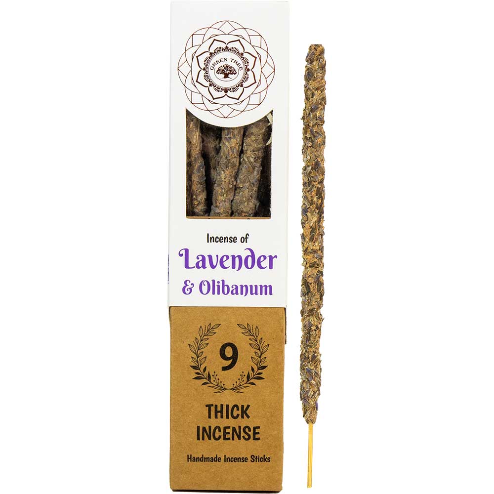 Botanical Incense Lavender & Olibanum - Crystals and Sun Signs