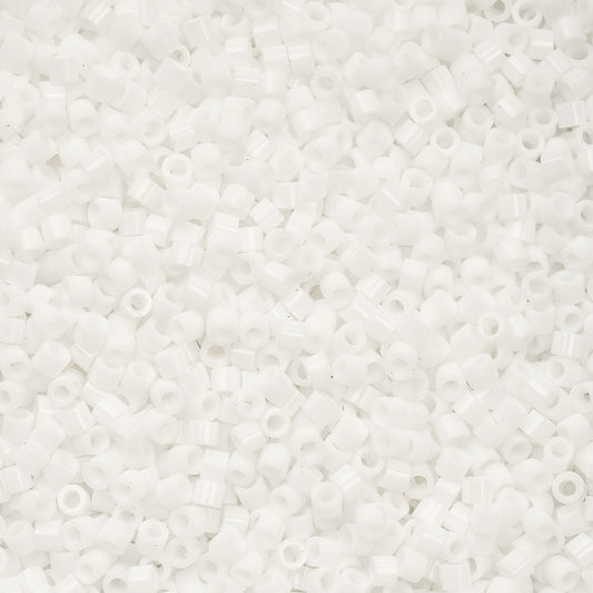 Cylin Bead 11/0 Chalk White - Alberta Bead Store