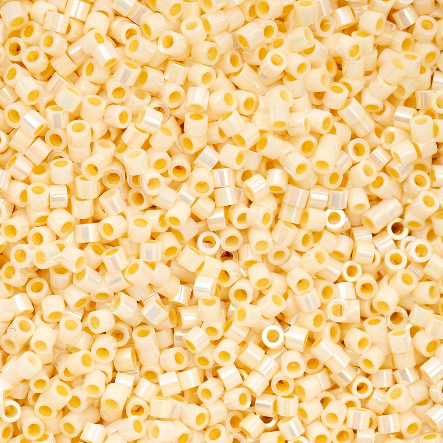 Cylin Bead 11/0 Cream AB - Alberta Bead Store
