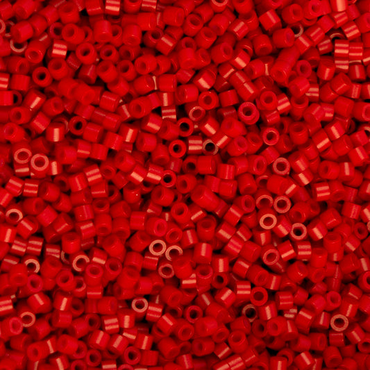 Cylin Bead 11/0 Dark Red Matte - Alberta Bead Store