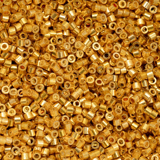 Cylin Bead 11/0 Gold AB - Alberta Bead Store