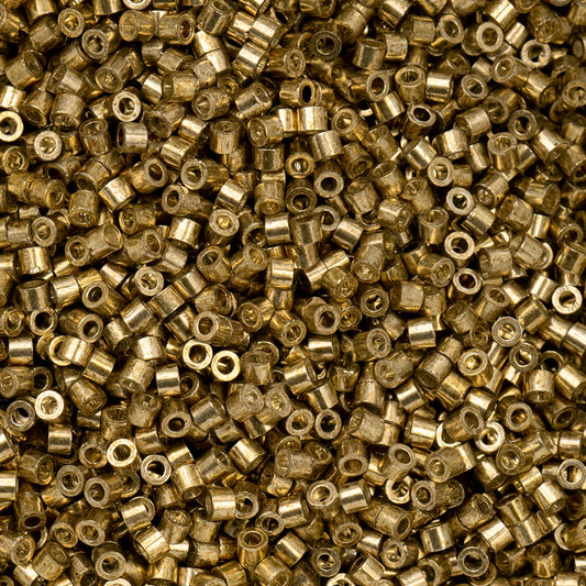 Cylin Bead 11/0 Old Gold - Alberta Bead Store