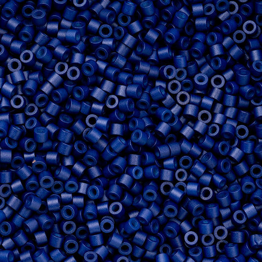 Cylin Bead 11/0 Opaque Cobalt Blue - Alberta Bead Store