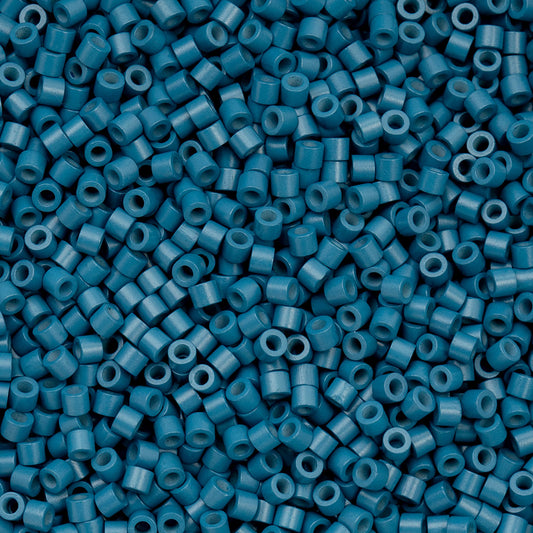 Cylin Bead 11/0 Opaque Denim Blue - Alberta Bead Store