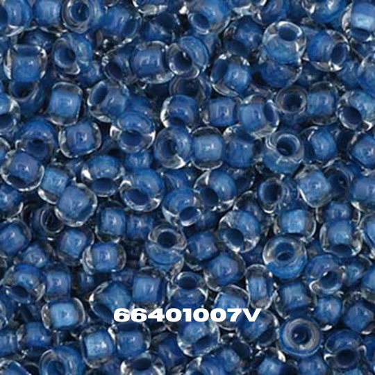 Czech Seed Bead 11/0 C/L Blue - Alberta Bead Store