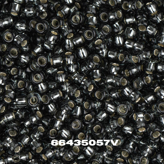 Czech Seed Bead 11/0 S/L Grey - Alberta Bead Store