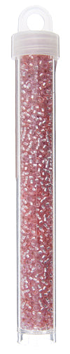 Czech Seed Beads 10/0 Transparent Pink Mix S/L - Alberta Bead Store
