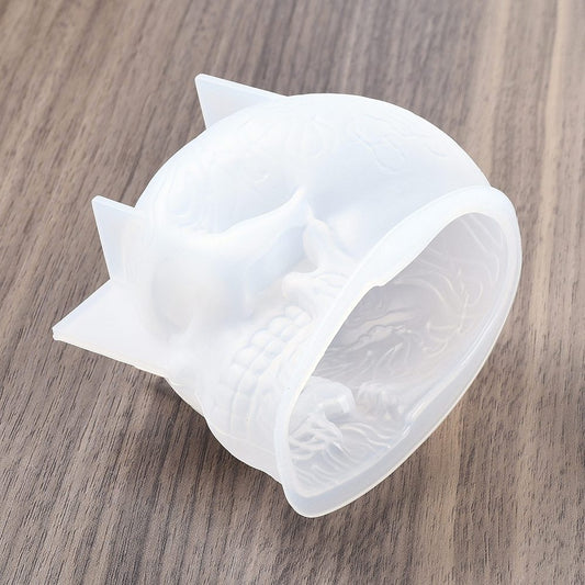 Skull Silicone Mold - Alberta Bead Store