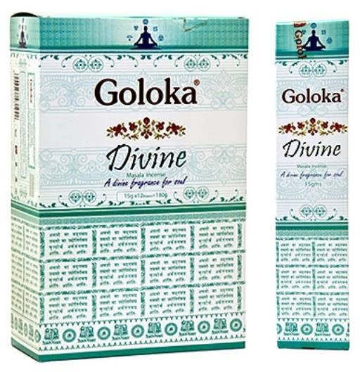 Goloka Premium Divine Incense Sticks 15G - Crystals and Sun Signs