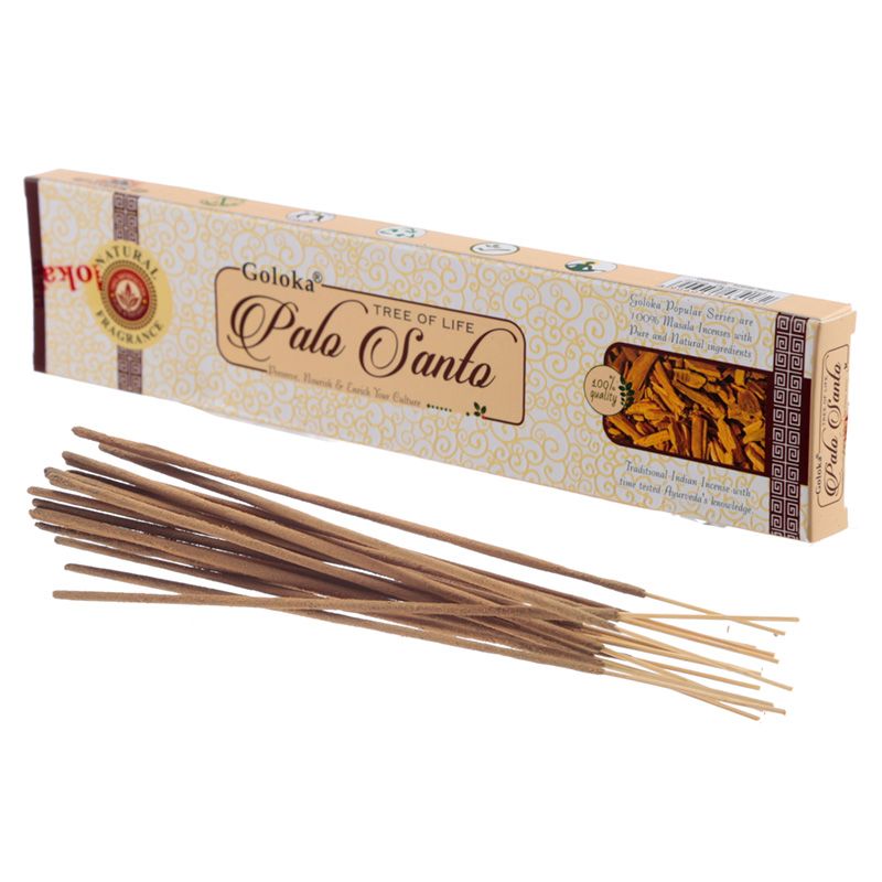 Goloka Palo Santo Incense - Premium from Goloka Malasha Incense - Shop now at Crystals and Sun Signs Co