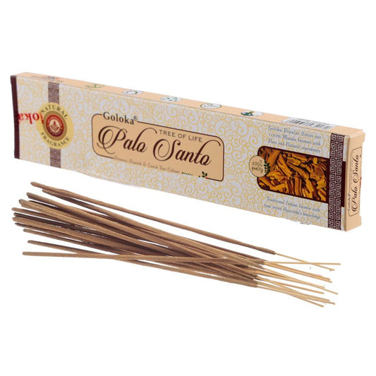 Goloka Palo Santo Incense - Witches Ink LTD - O/A Crystals and Sun Signs