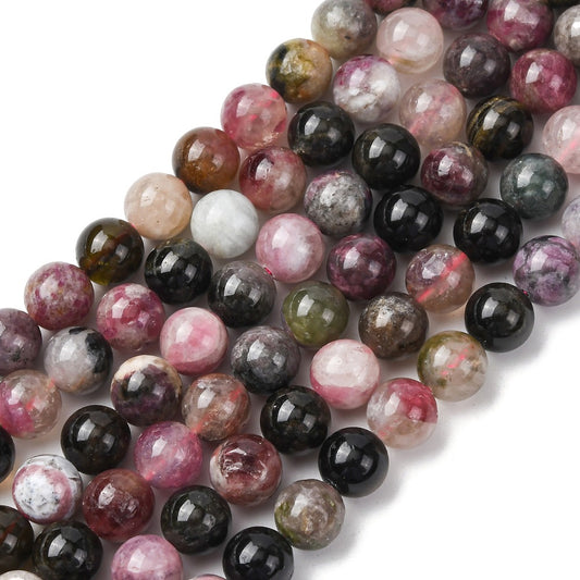 Multi Tourmaline Gemstone Beads