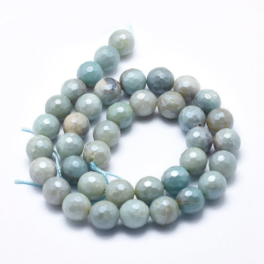 Amazonite Faceted Gemstone Bead