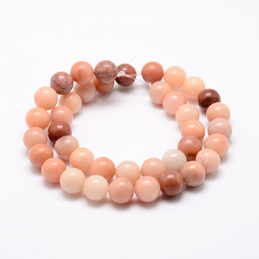 Pink Aventurine Gemstone Bead