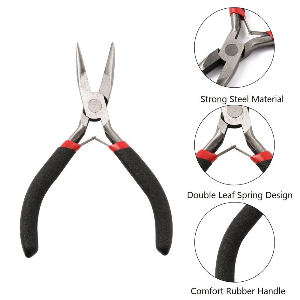 Jewelry Pliers Chain Nose Black