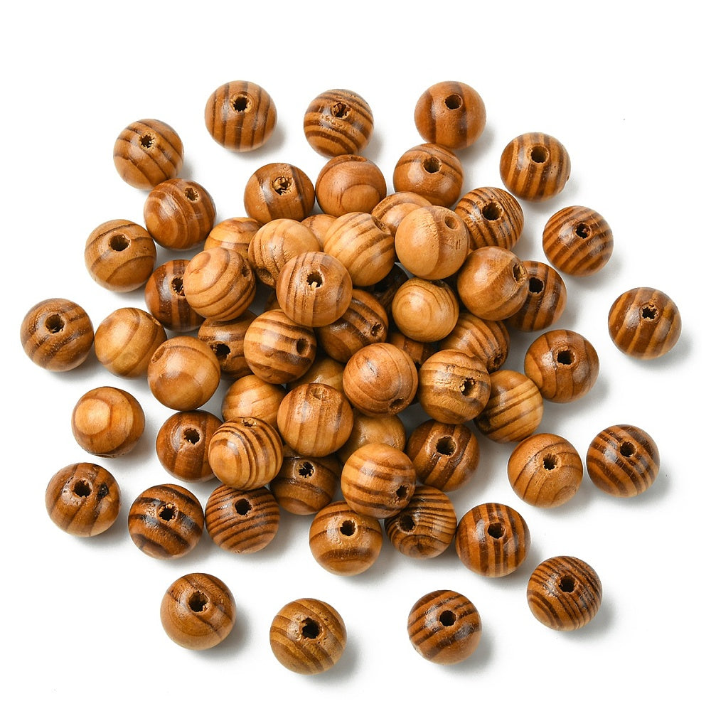 Large Wood Bead BurlyWood 20x18MM Hole 5MM 1pc