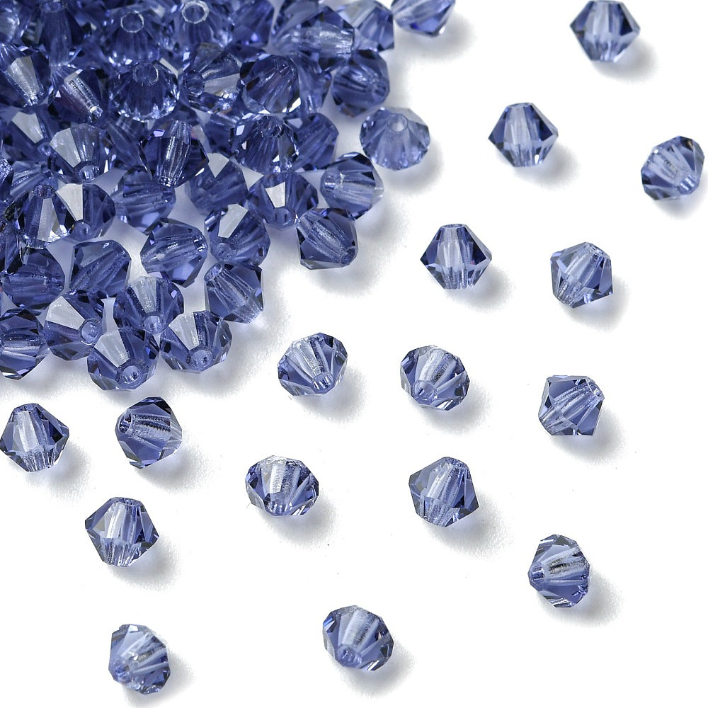 Preciosa® Crystal Beads Tanzanite 6mm 144pc