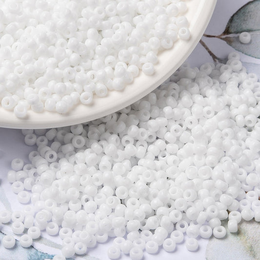 MIYUKI Seed Bead White 8/0